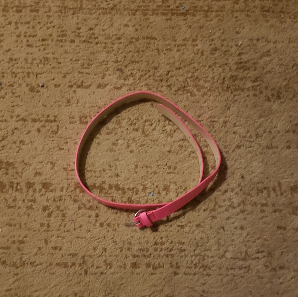 Girl's L Hot Pink Belt